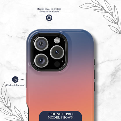 Sunset Aura - Magsafe iPhone Case Phone Case-aesthetic phone case-shockproof phone case-cute phone case-designer phone case-elegant phone case-luxury phone case-phone accessories-fashion accessory