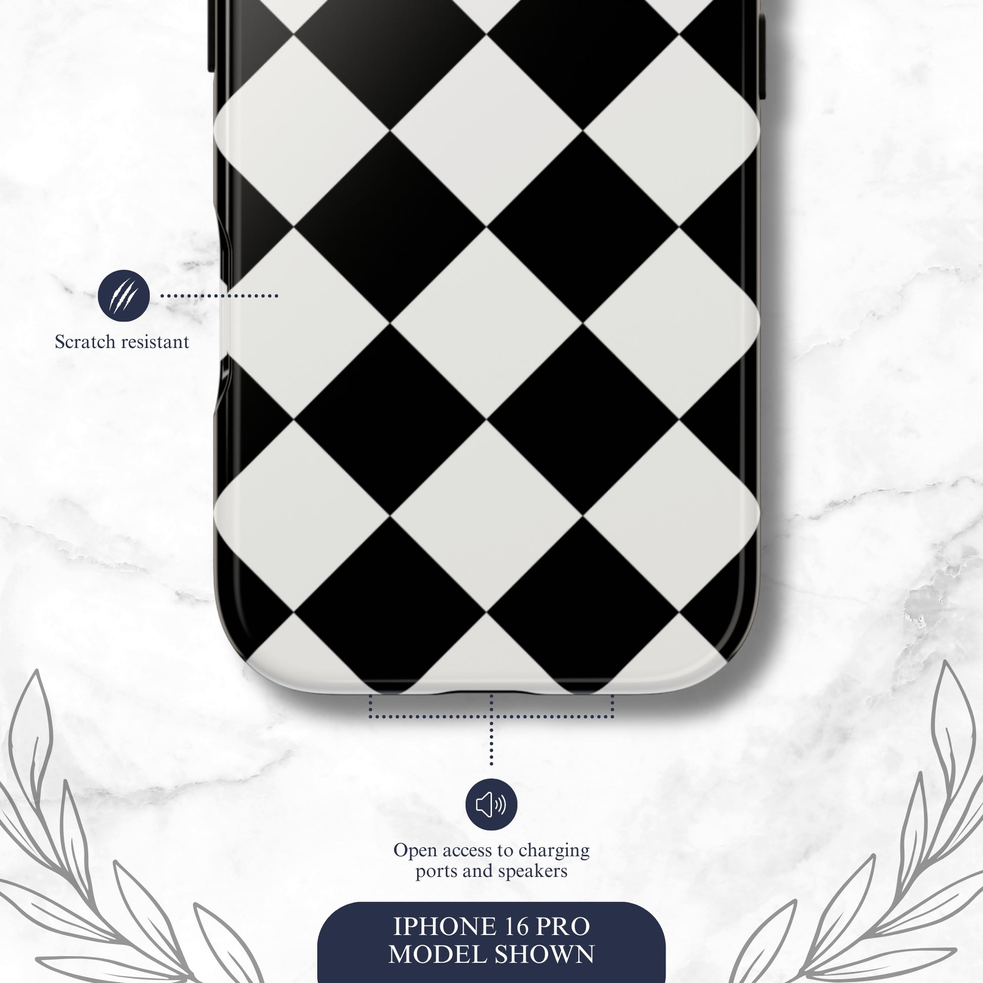 High Society - iPhone Case Phone Case-aesthetic phone case-shockproof phone case-cute phone case-designer phone case-elegant phone case-luxury phone case-phone accessories-fashion accessory