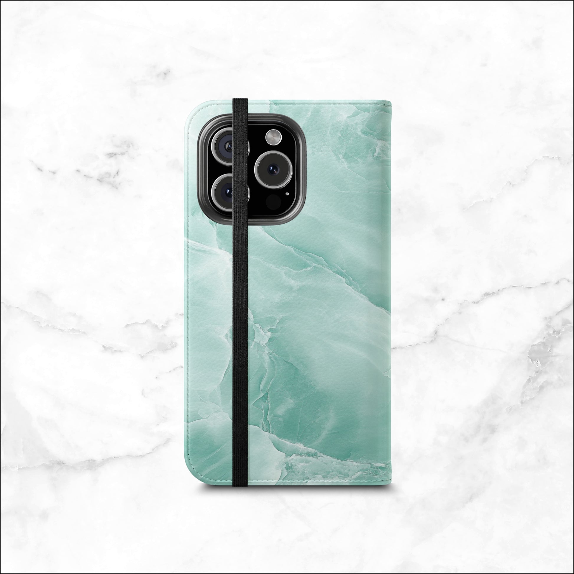 Jade - iPhone Flip Case Wallet, Leather Folio Case Phone Case-aesthetic phone case-shockproof phone case-cute phone case-designer phone case-elegant phone case-luxury phone case-phone accessories-fashion accessory