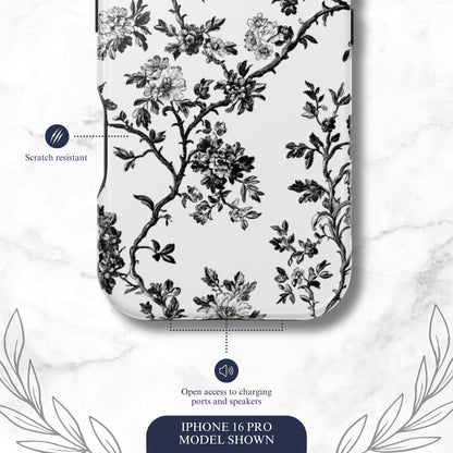 Adorned Toile - Magsafe iPhone Case Phone Case-aesthetic phone case-shockproof phone case-cute phone case-designer phone case-elegant phone case-luxury phone case-phone accessories-fashion accessory