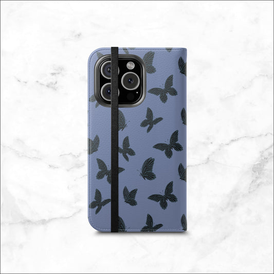 After Dark - iPhone Flip Case Wallet, Leather Folio Case Phone Case-aesthetic phone case-shockproof phone case-cute phone case-designer phone case-elegant phone case-luxury phone case-phone accessories-fashion accessory