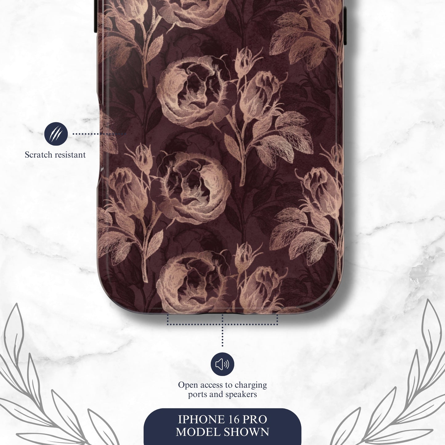 Indulge - iPhone Case Phone Case-aesthetic phone case-shockproof phone case-cute phone case-designer phone case-elegant phone case-luxury phone case-phone accessories-fashion accessory