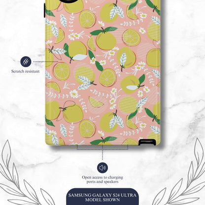 Pink Lemonade - Samsung Galaxy Case Phone Case-aesthetic phone case-shockproof phone case-cute phone case-designer phone case-elegant phone case-luxury phone case-phone accessories-fashion accessory