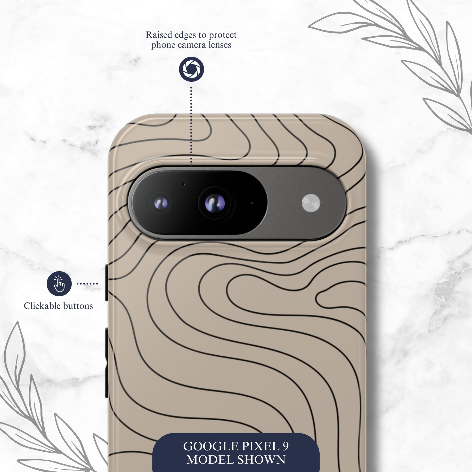 Earth Flow - Google Pixel Case Phone Case-aesthetic phone case-shockproof phone case-cute phone case-designer phone case-elegant phone case-luxury phone case-phone accessories-fashion accessory
