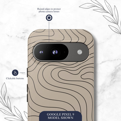 Earth Flow - Google Pixel Case Phone Case-aesthetic phone case-shockproof phone case-cute phone case-designer phone case-elegant phone case-luxury phone case-phone accessories-fashion accessory