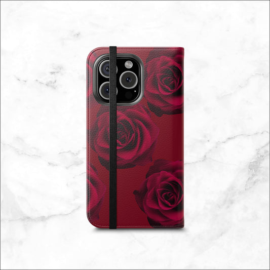 Bold Beauty - iPhone Flip Case Wallet, Leather Folio Case Phone Case-aesthetic phone case-shockproof phone case-cute phone case-designer phone case-elegant phone case-luxury phone case-phone accessories-fashion accessory