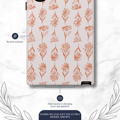 Terracotta - Samsung Galaxy Case Phone Case-aesthetic phone case-shockproof phone case-cute phone case-designer phone case-elegant phone case-luxury phone case-phone accessories-fashion accessory
