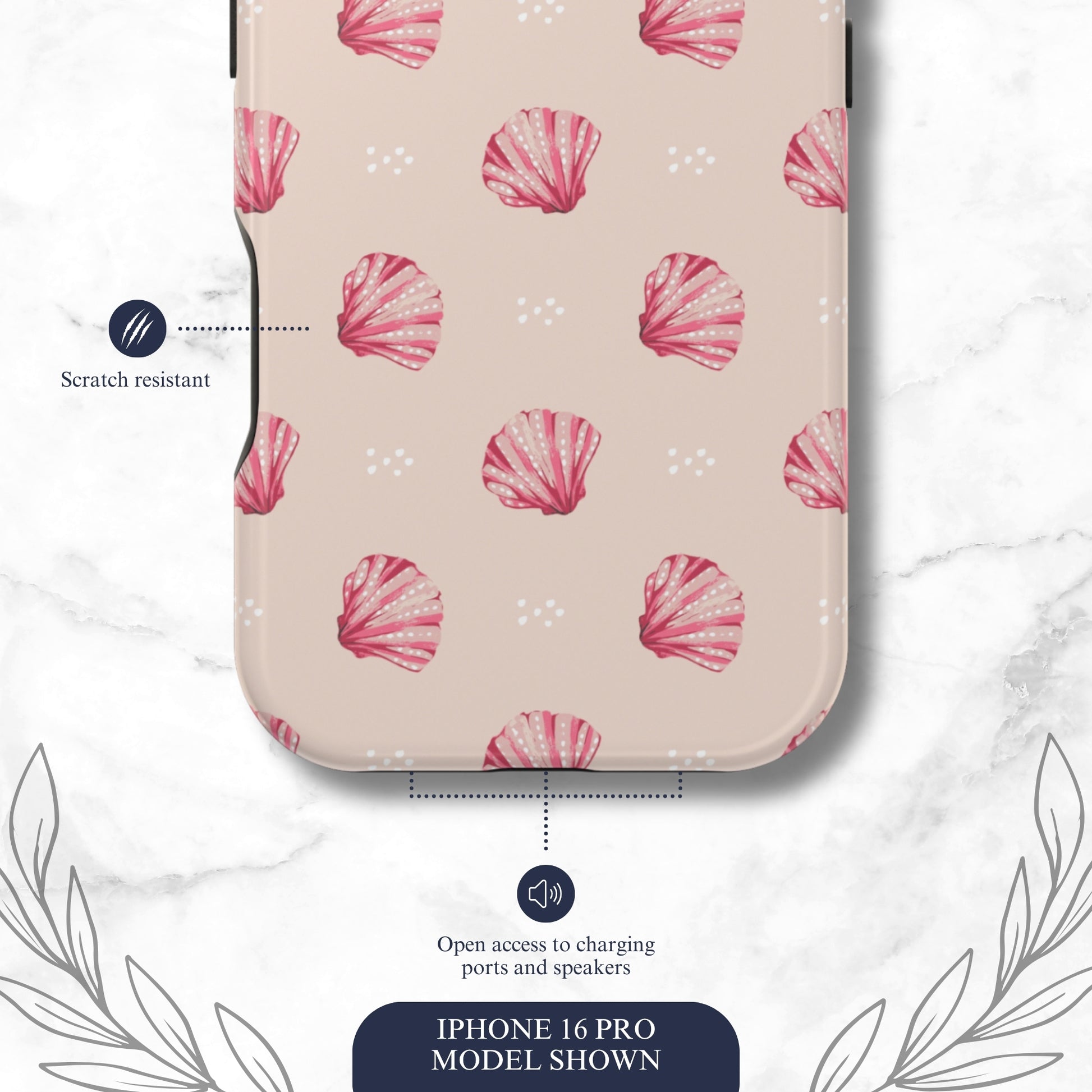 Coastal Vacation - Magsafe iPhone Case Phone Case-aesthetic phone case-shockproof phone case-cute phone case-designer phone case-elegant phone case-luxury phone case-phone accessories-fashion accessory