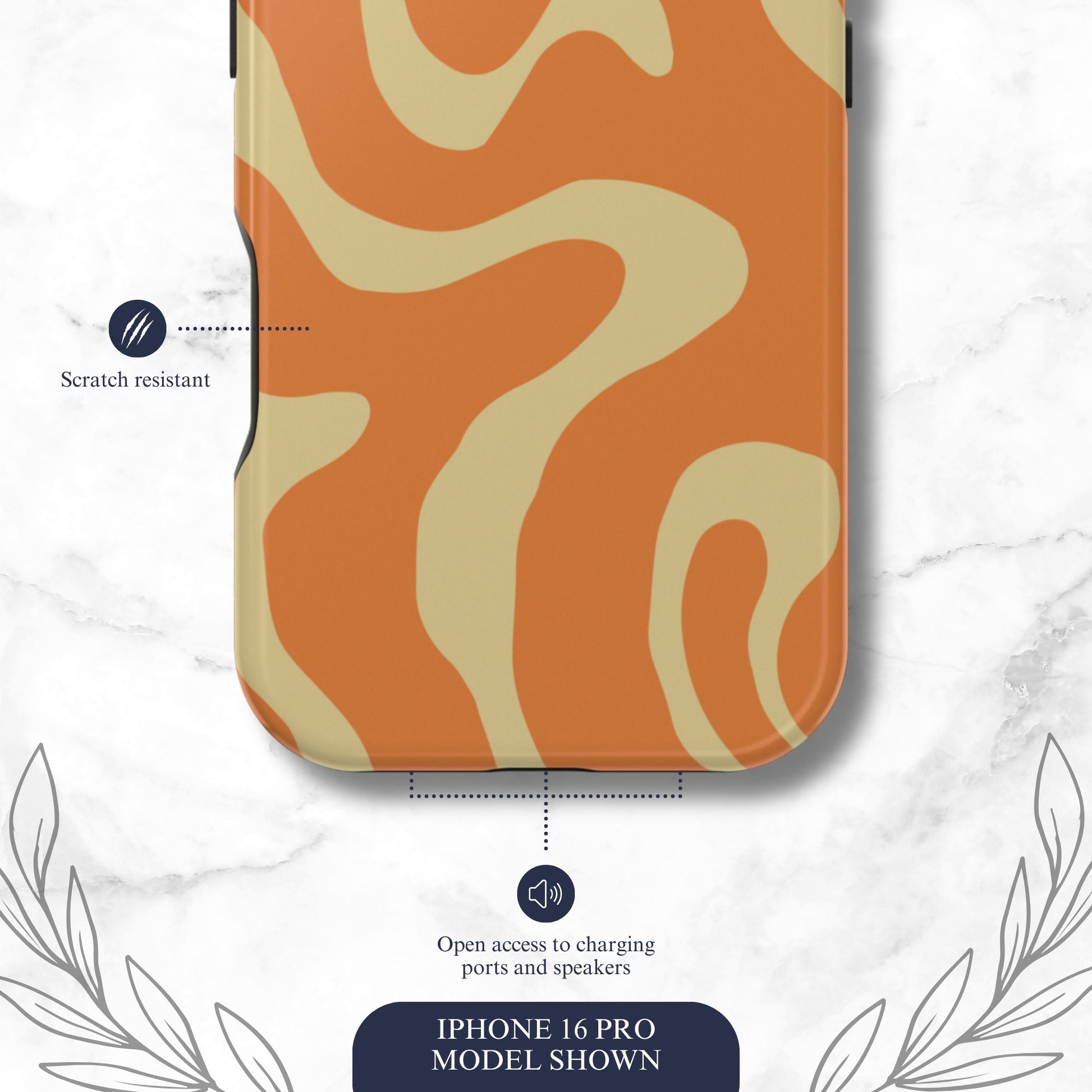 Marmalade Mellow - Magsafe iPhone Case Phone Case-aesthetic phone case-shockproof phone case-cute phone case-designer phone case-elegant phone case-luxury phone case-phone accessories-fashion accessory