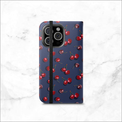 Sweet Tease - iPhone Flip Case Wallet, Leather Folio Case Phone Case-aesthetic phone case-shockproof phone case-cute phone case-designer phone case-elegant phone case-luxury phone case-phone accessories-fashion accessory