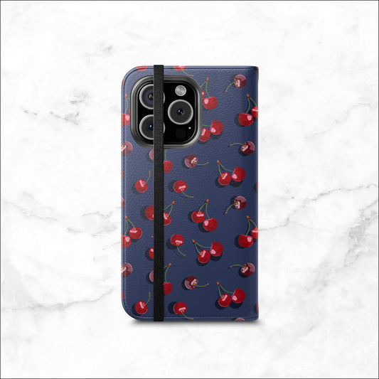 Sweet Tease - iPhone Flip Case Wallet, Leather Folio Case Phone Case-aesthetic phone case-shockproof phone case-cute phone case-designer phone case-elegant phone case-luxury phone case-phone accessories-fashion accessory