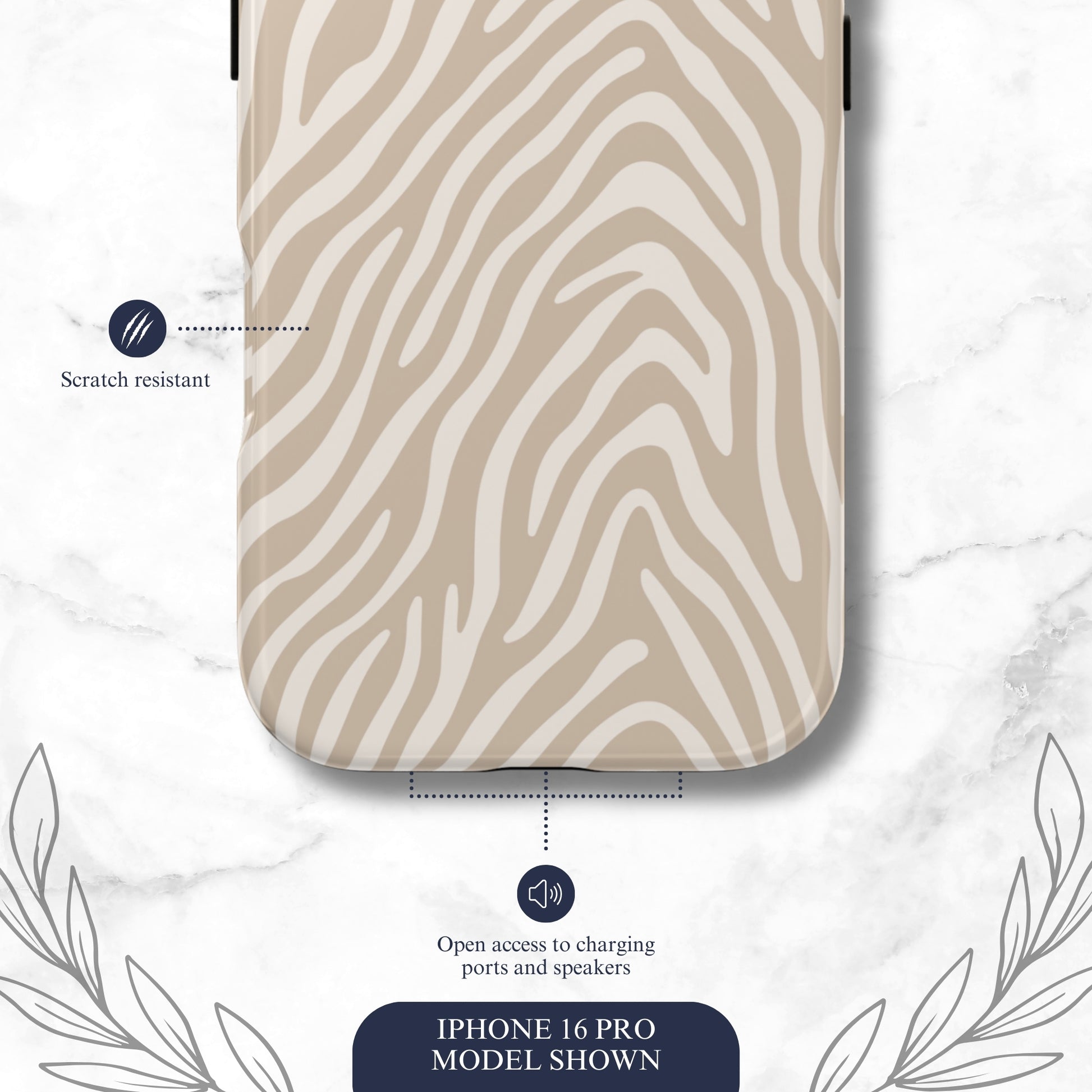 Dune Trail - iPhone Case Phone Case-aesthetic phone case-shockproof phone case-cute phone case-designer phone case-elegant phone case-luxury phone case-phone accessories-fashion accessory