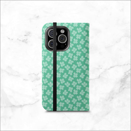 Dewdrop - iPhone Flip Case Wallet, Leather Folio Case Phone Case-aesthetic phone case-shockproof phone case-cute phone case-designer phone case-elegant phone case-luxury phone case-phone accessories-fashion accessory