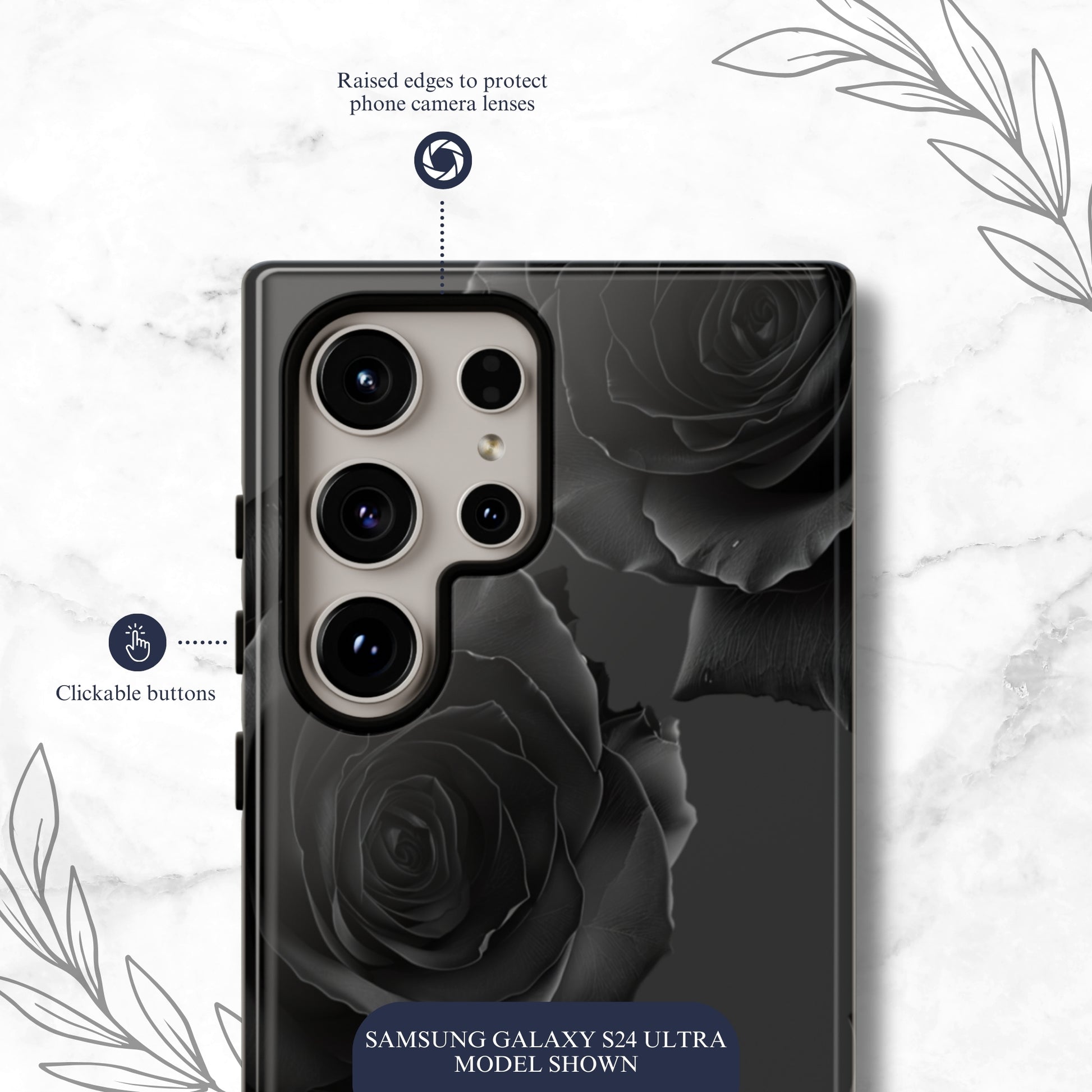 Dark Mystery - Samsung Galaxy Case Phone Case-aesthetic phone case-shockproof phone case-cute phone case-designer phone case-elegant phone case-luxury phone case-phone accessories-fashion accessory