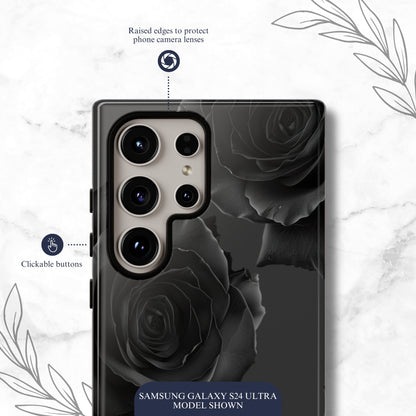 Dark Mystery - Samsung Galaxy Case Phone Case-aesthetic phone case-shockproof phone case-cute phone case-designer phone case-elegant phone case-luxury phone case-phone accessories-fashion accessory