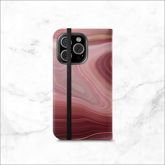 Flow State - iPhone Flip Case Wallet, Leather Folio Case Phone Case-aesthetic phone case-shockproof phone case-cute phone case-designer phone case-elegant phone case-luxury phone case-phone accessories-fashion accessory