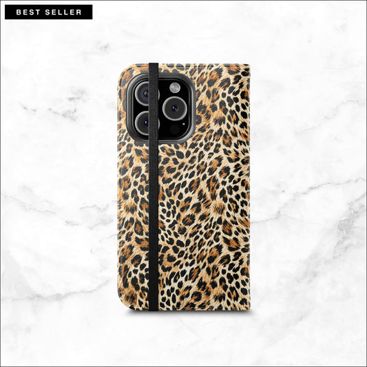 Catwalk - iPhone Flip Case Wallet, Leather Folio Case Phone Case-aesthetic phone case-shockproof phone case-cute phone case-designer phone case-elegant phone case-luxury phone case-phone accessories-fashion accessory