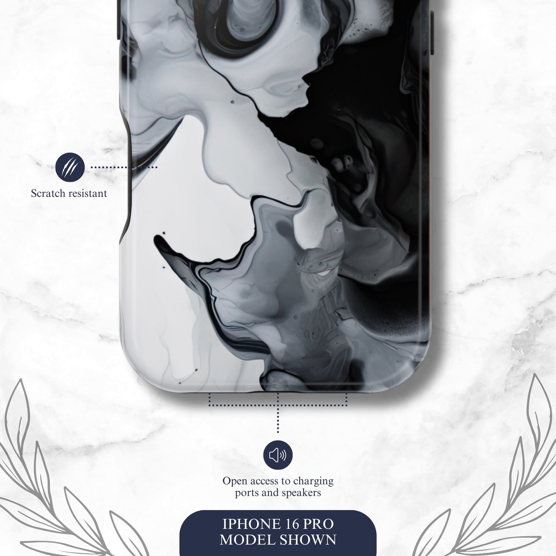Cascade - Magsafe iPhone Case Phone Case-aesthetic phone case-shockproof phone case-cute phone case-designer phone case-elegant phone case-luxury phone case-phone accessories-fashion accessory