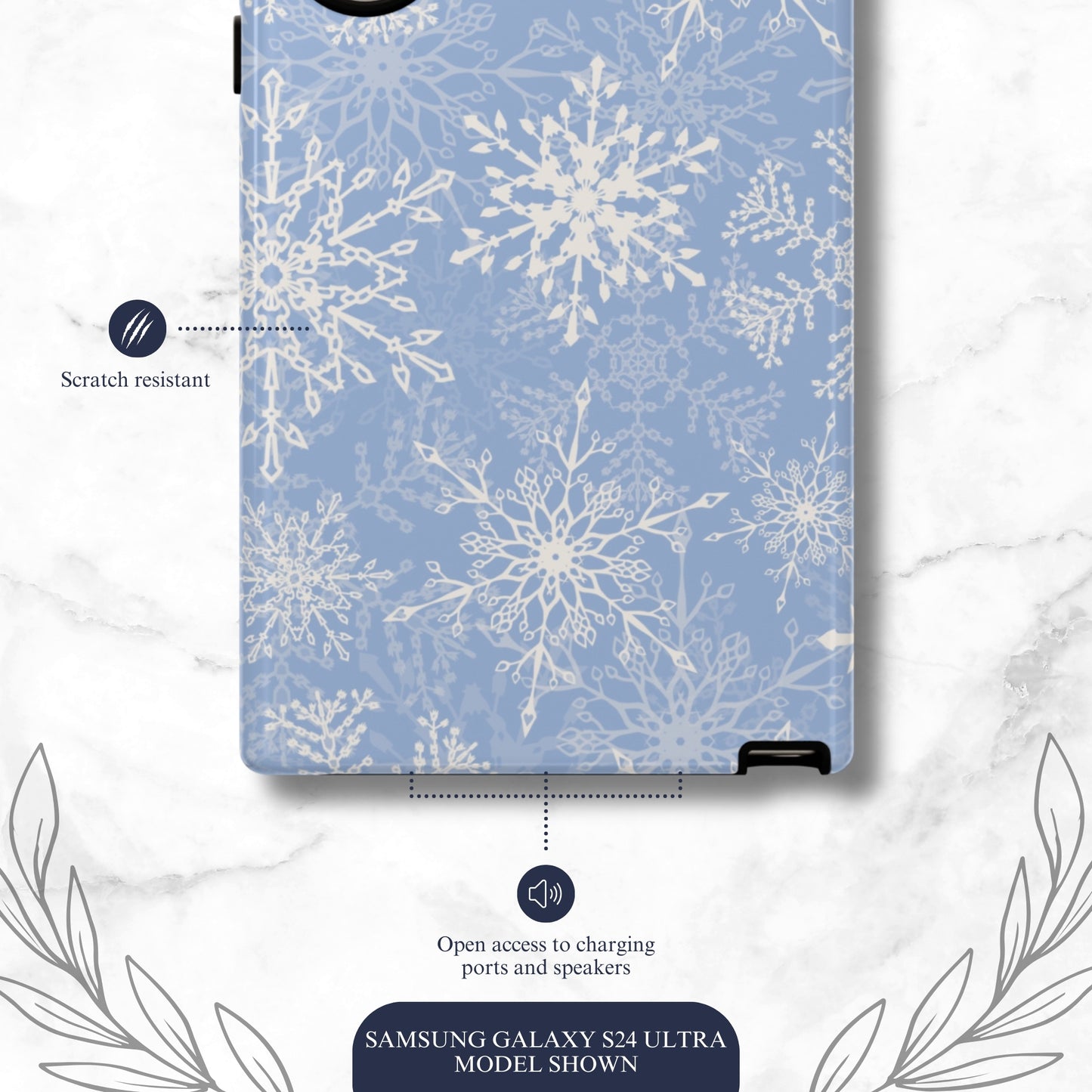 Winter Kiss - Samsung Galaxy Case Phone Case-aesthetic phone case-shockproof phone case-cute phone case-designer phone case-elegant phone case-luxury phone case-phone accessories-fashion accessory