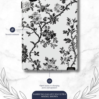 Adorned Toile - Samsung Galaxy Case Phone Case-aesthetic phone case-shockproof phone case-cute phone case-designer phone case-elegant phone case-luxury phone case-phone accessories-fashion accessory