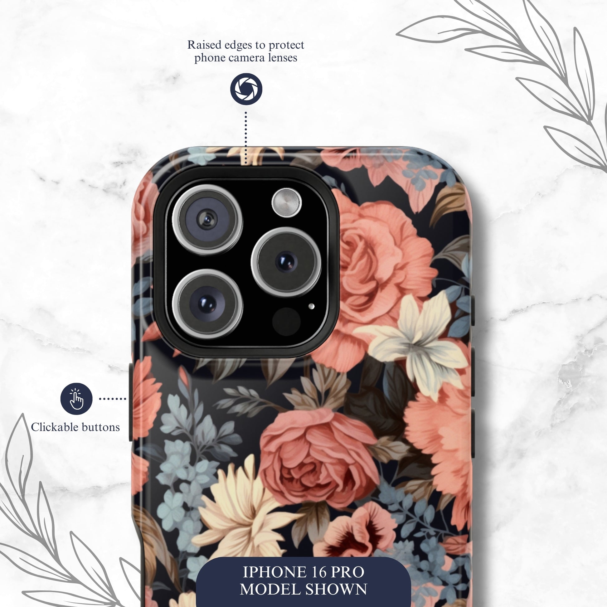 Secret Garden - Magsafe iPhone Case Phone Case-aesthetic phone case-shockproof phone case-cute phone case-designer phone case-elegant phone case-luxury phone case-phone accessories-fashion accessory