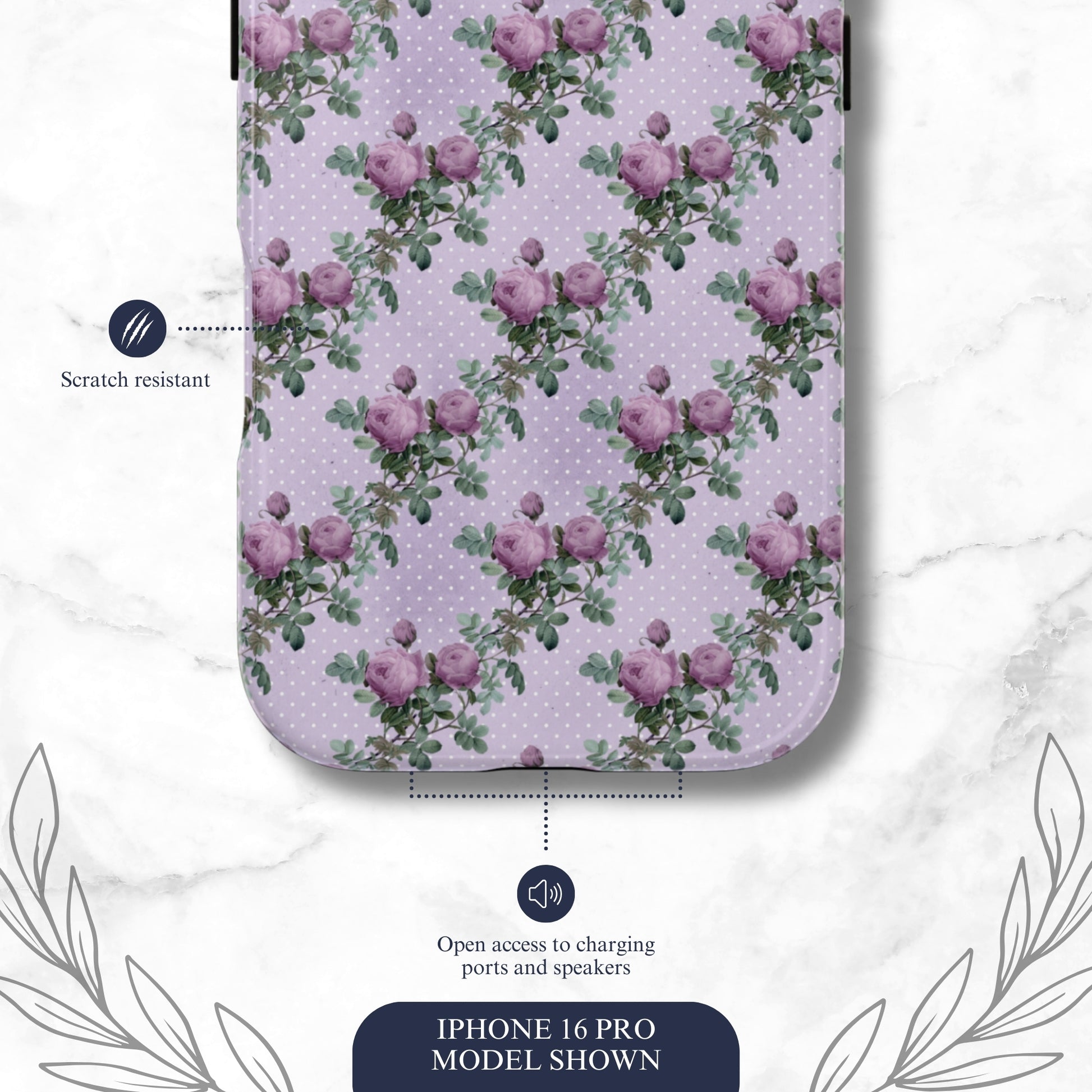 Just Because - iPhone Case Phone Case-aesthetic phone case-shockproof phone case-cute phone case-designer phone case-elegant phone case-luxury phone case-phone accessories-fashion accessory