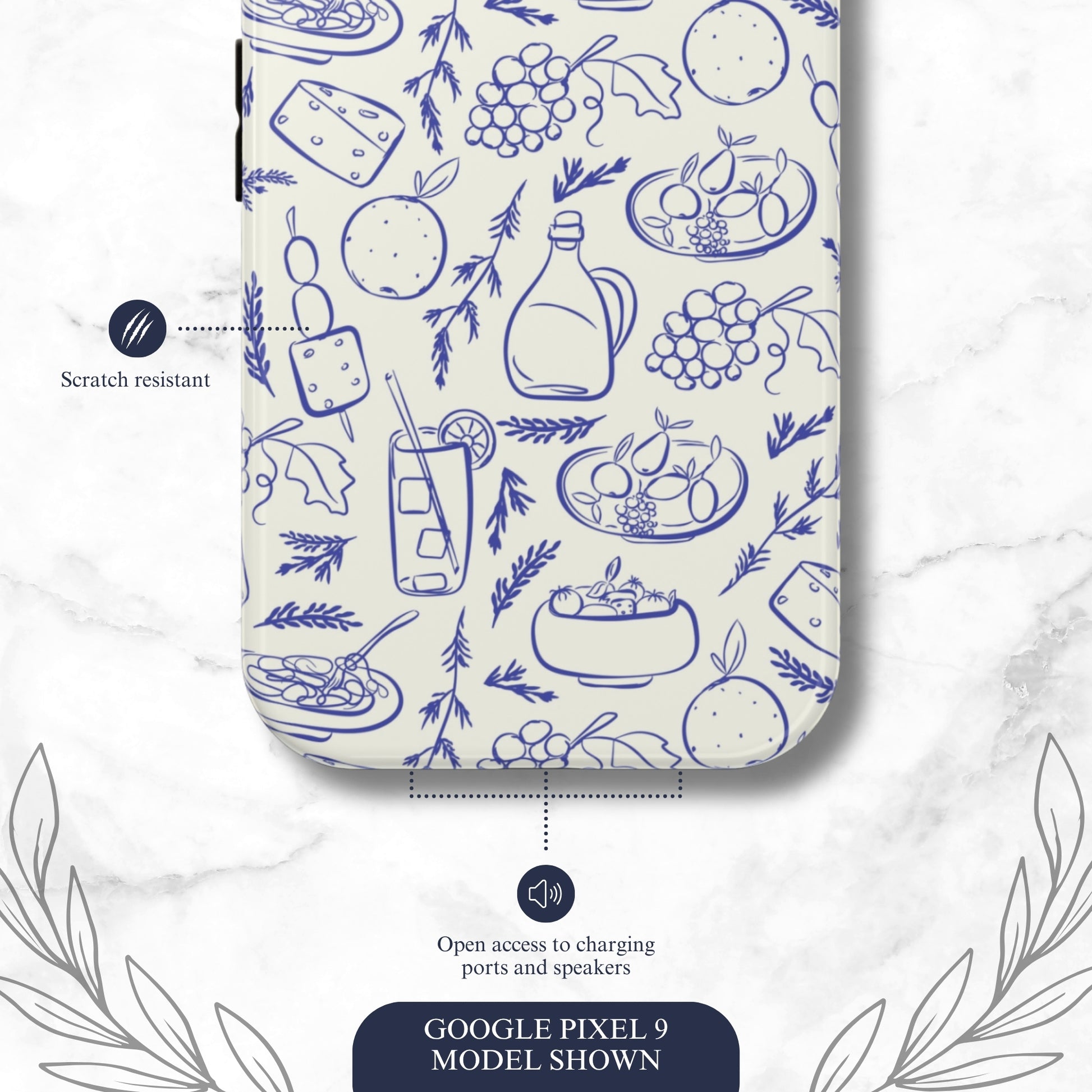 Foodie - Google Pixel Case Phone Case-aesthetic phone case-shockproof phone case-cute phone case-designer phone case-elegant phone case-luxury phone case-phone accessories-fashion accessory