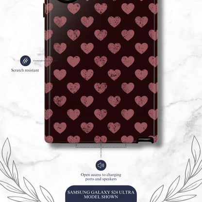 Velvet Vow - Samsung Galaxy Case Phone Case-aesthetic phone case-shockproof phone case-cute phone case-designer phone case-elegant phone case-luxury phone case-phone accessories-fashion accessory