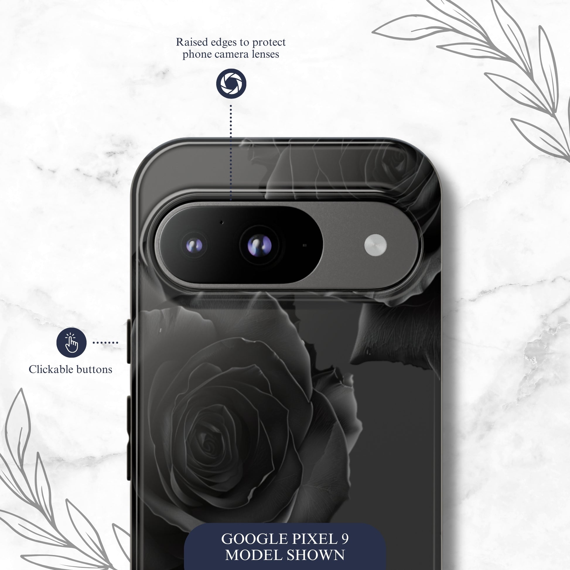 Dark Mystery - Google Pixel Case Phone Case-aesthetic phone case-shockproof phone case-cute phone case-designer phone case-elegant phone case-luxury phone case-phone accessories-fashion accessory