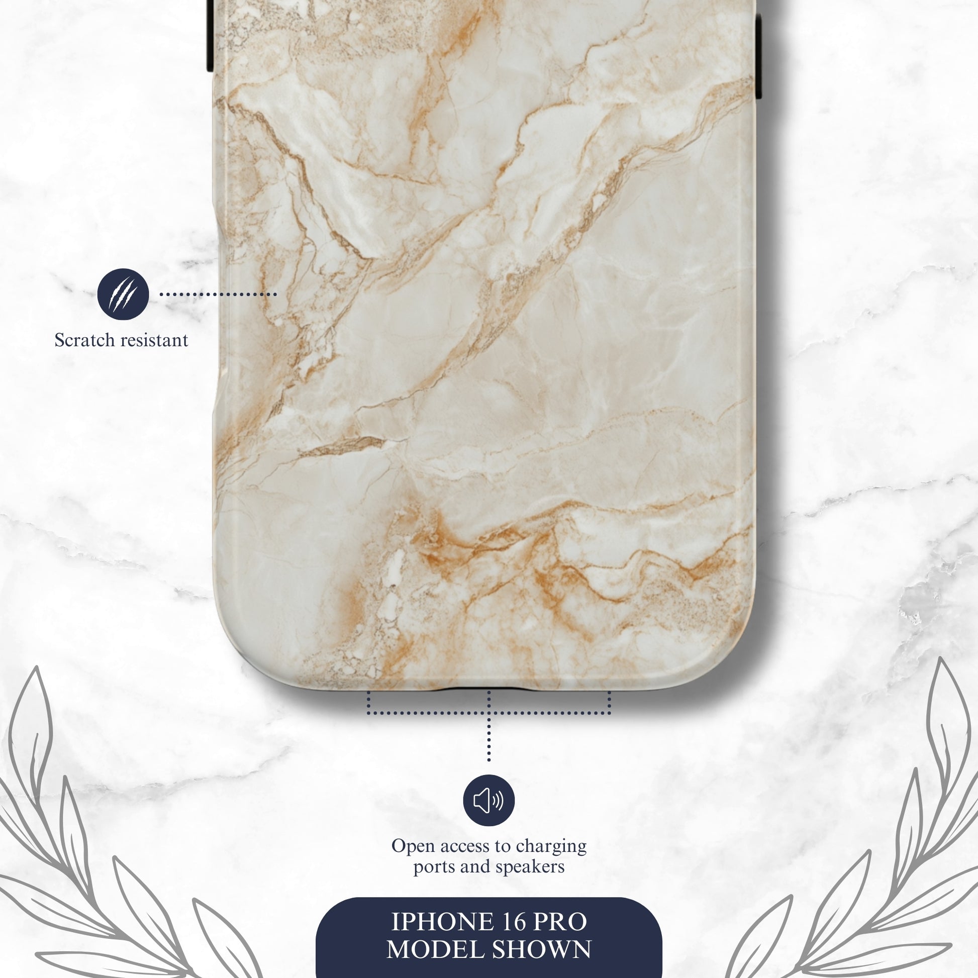 Sandstone - iPhone Case Phone Case-aesthetic phone case-shockproof phone case-cute phone case-designer phone case-elegant phone case-luxury phone case-phone accessories-fashion accessory