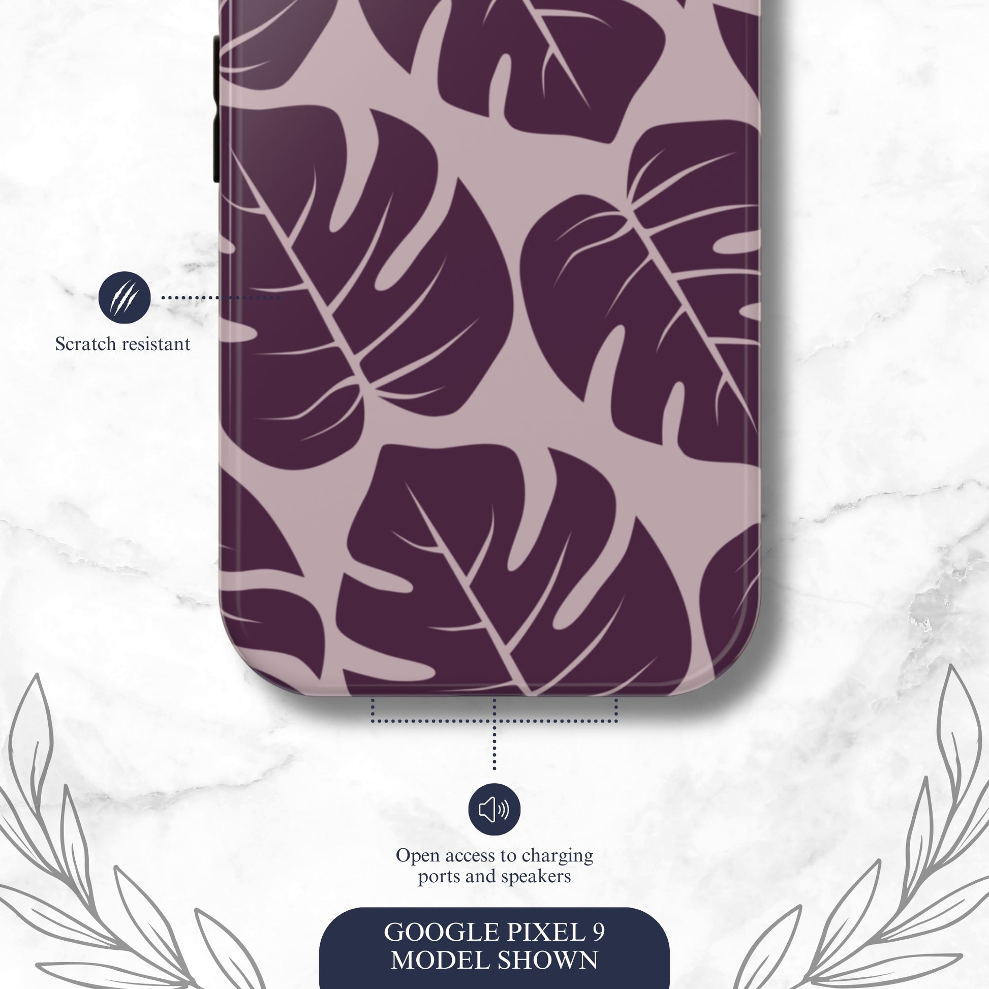 Lilac Wild - Google Pixel Case Phone Case-aesthetic phone case-shockproof phone case-cute phone case-designer phone case-elegant phone case-luxury phone case-phone accessories-fashion accessory