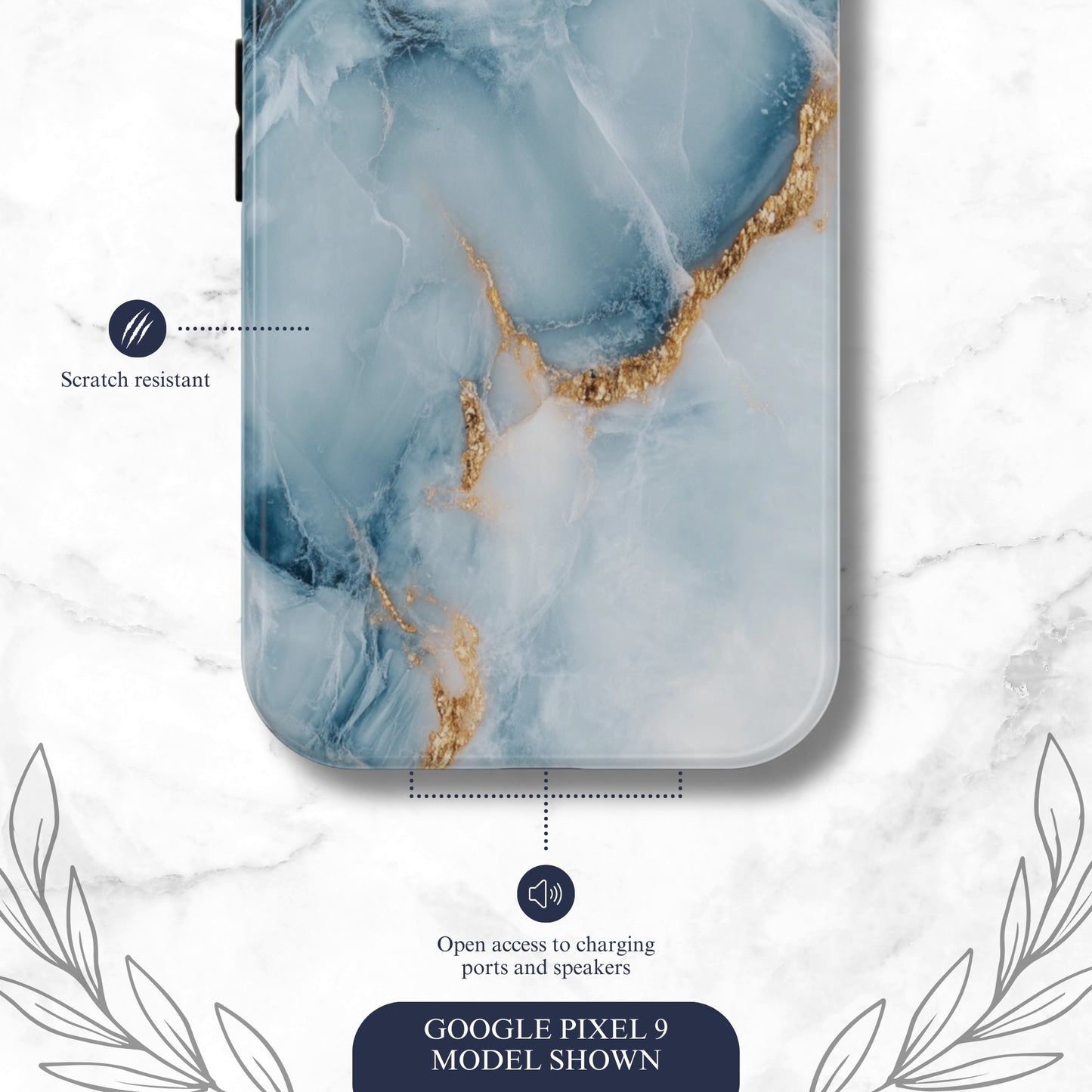 Glacier - Google Pixel Case Phone Case-aesthetic phone case-shockproof phone case-cute phone case-designer phone case-elegant phone case-luxury phone case-phone accessories-fashion accessory