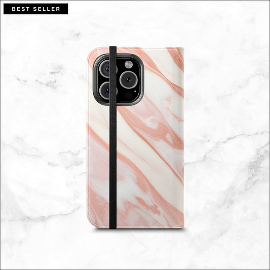 Dream Phase - iPhone Flip Case Wallet, Leather Folio Case Phone Case-aesthetic phone case-shockproof phone case-cute phone case-designer phone case-elegant phone case-luxury phone case-phone accessories-fashion accessory
