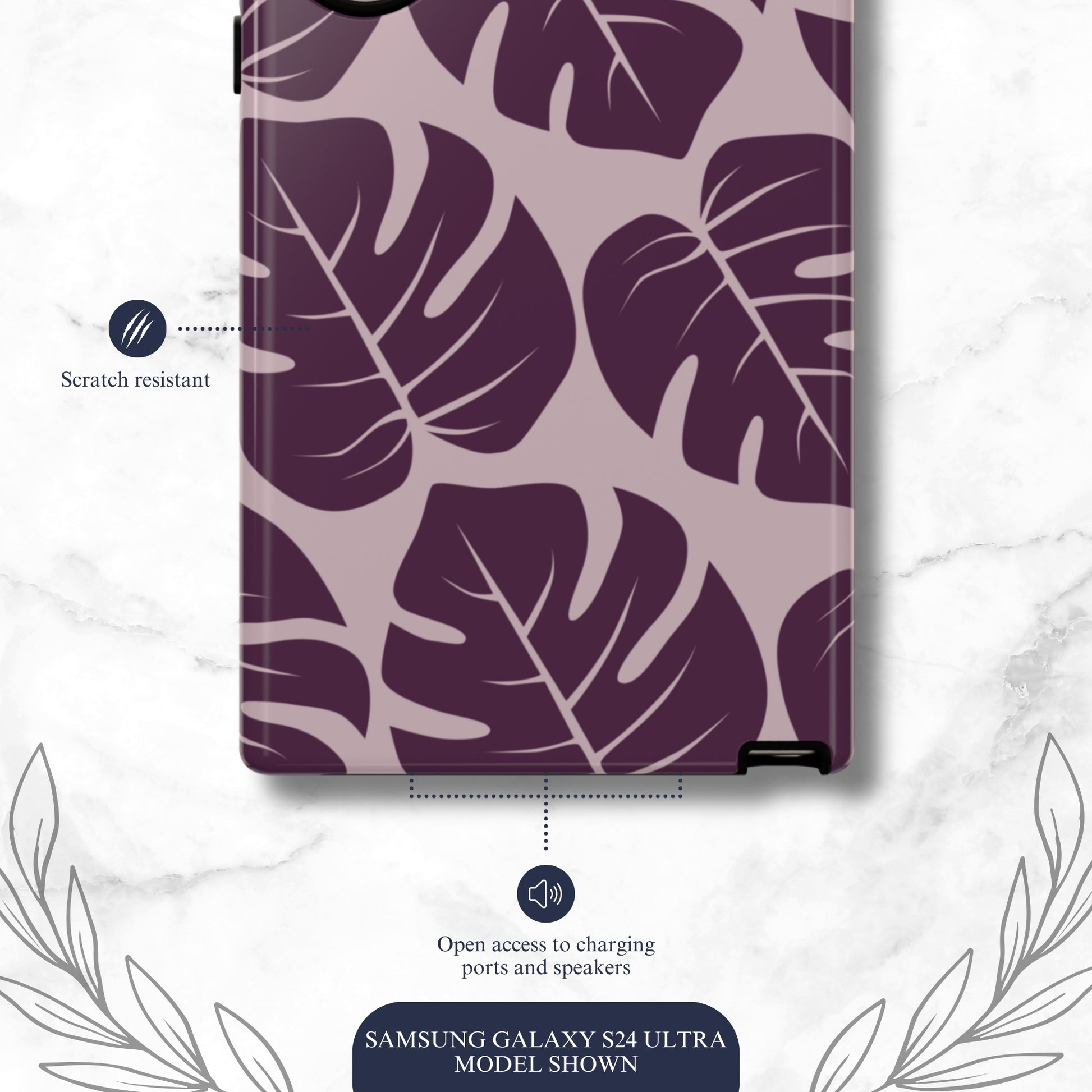 Lilac Wild - Samsung Galaxy Case Phone Case-aesthetic phone case-shockproof phone case-cute phone case-designer phone case-elegant phone case-luxury phone case-phone accessories-fashion accessory