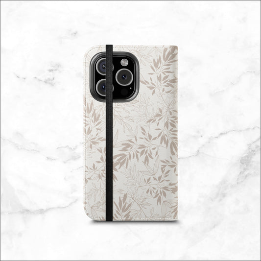 Ash - iPhone Flip Case Wallet, Leather Folio Case Phone Case-aesthetic phone case-shockproof phone case-cute phone case-designer phone case-elegant phone case-luxury phone case-phone accessories-fashion accessory