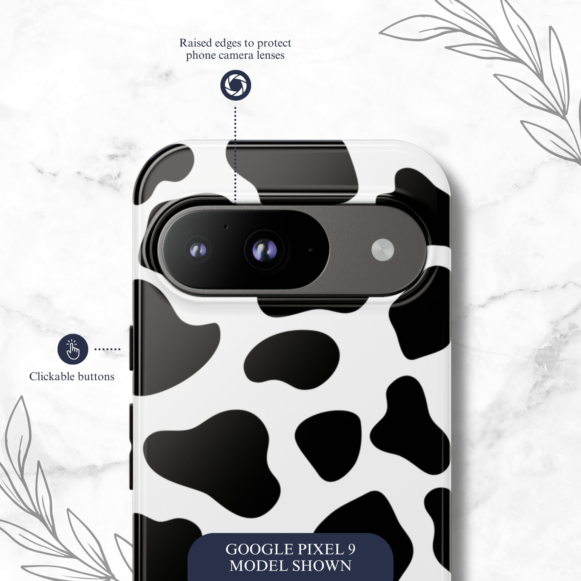 Bovine - Google Pixel Case Phone Case-aesthetic phone case-shockproof phone case-cute phone case-designer phone case-elegant phone case-luxury phone case-phone accessories-fashion accessory