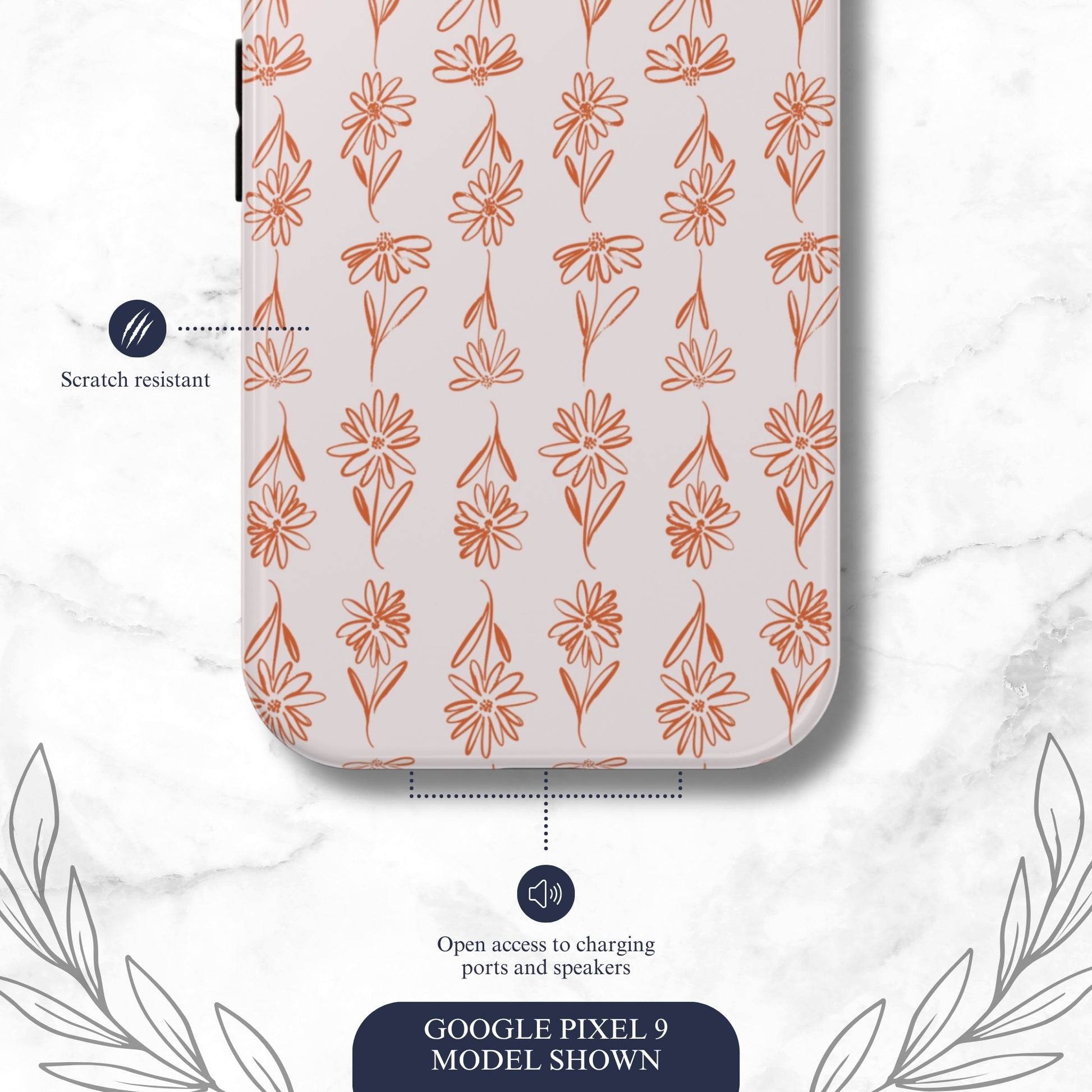 Terracotta - Google Pixel Case Phone Case-aesthetic phone case-shockproof phone case-cute phone case-designer phone case-elegant phone case-luxury phone case-phone accessories-fashion accessory