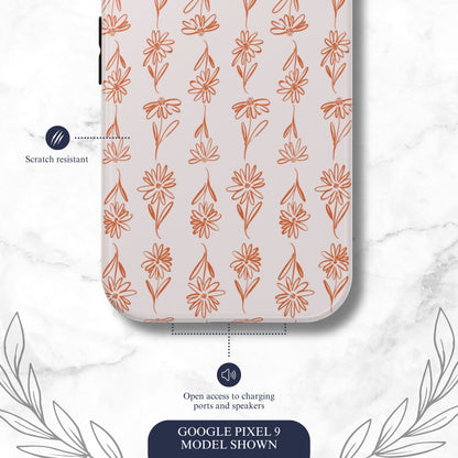 Terracotta - Google Pixel Case Phone Case-aesthetic phone case-shockproof phone case-cute phone case-designer phone case-elegant phone case-luxury phone case-phone accessories-fashion accessory