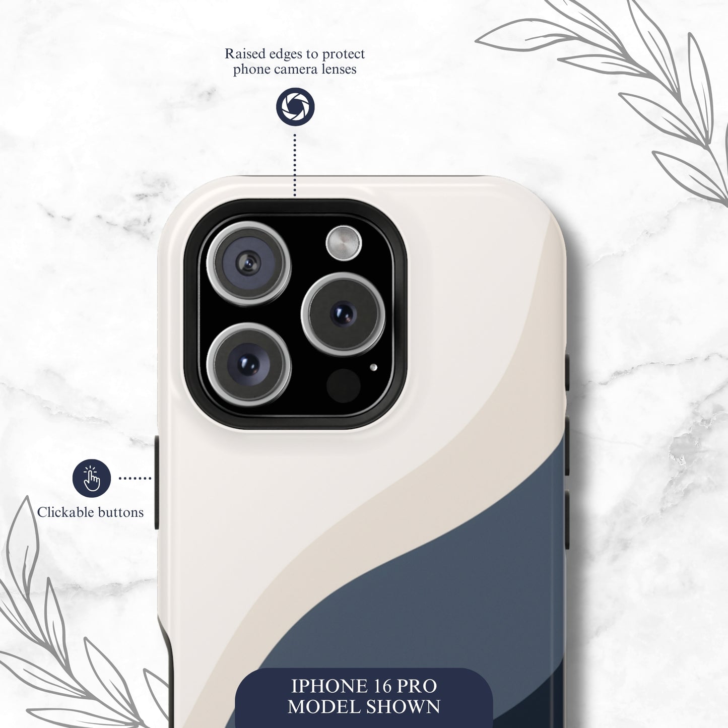 Distant Echo - Magsafe iPhone Case Phone Case-aesthetic phone case-shockproof phone case-cute phone case-designer phone case-elegant phone case-luxury phone case-phone accessories-fashion accessory