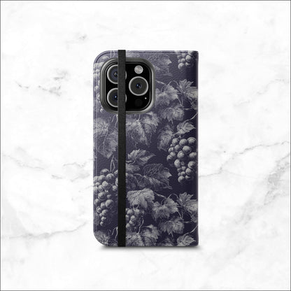 Orchard - iPhone Flip Case Wallet, Leather Folio Case Phone Case-aesthetic phone case-shockproof phone case-cute phone case-designer phone case-elegant phone case-luxury phone case-phone accessories-fashion accessory