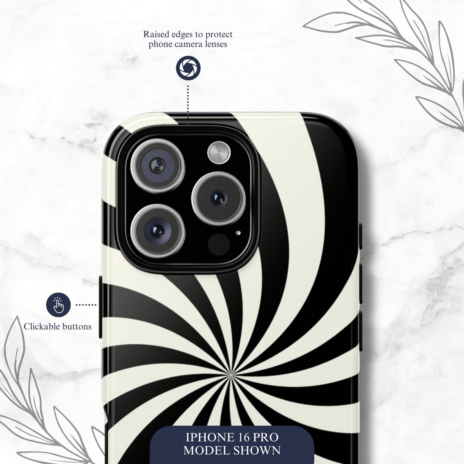 Eternal Loop - iPhone Case Phone Case-aesthetic phone case-shockproof phone case-cute phone case-designer phone case-elegant phone case-luxury phone case-phone accessories-fashion accessory