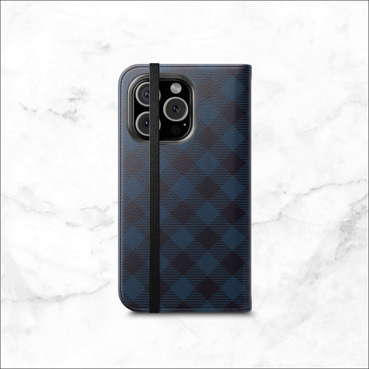 Denim Jeans - iPhone Flip Case Wallet, Leather Folio Case Phone Case-aesthetic phone case-shockproof phone case-cute phone case-designer phone case-elegant phone case-luxury phone case-phone accessories-fashion accessory