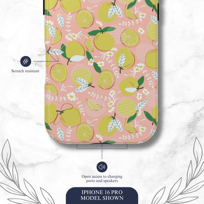 Pink Lemonade - iPhone Case Phone Case-aesthetic phone case-shockproof phone case-cute phone case-designer phone case-elegant phone case-luxury phone case-phone accessories-fashion accessory