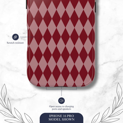 Cherry Jester - iPhone Case Phone Case-aesthetic phone case-shockproof phone case-cute phone case-designer phone case-elegant phone case-luxury phone case-phone accessories-fashion accessory