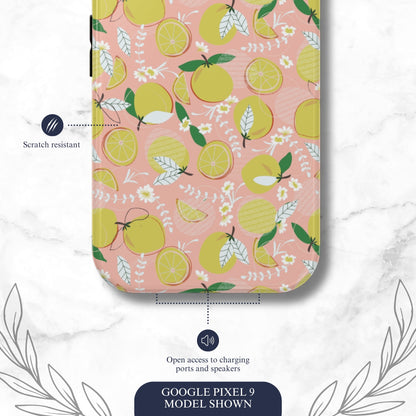Pink Lemonade - Google Pixel Case Phone Case-aesthetic phone case-shockproof phone case-cute phone case-designer phone case-elegant phone case-luxury phone case-phone accessories-fashion accessory