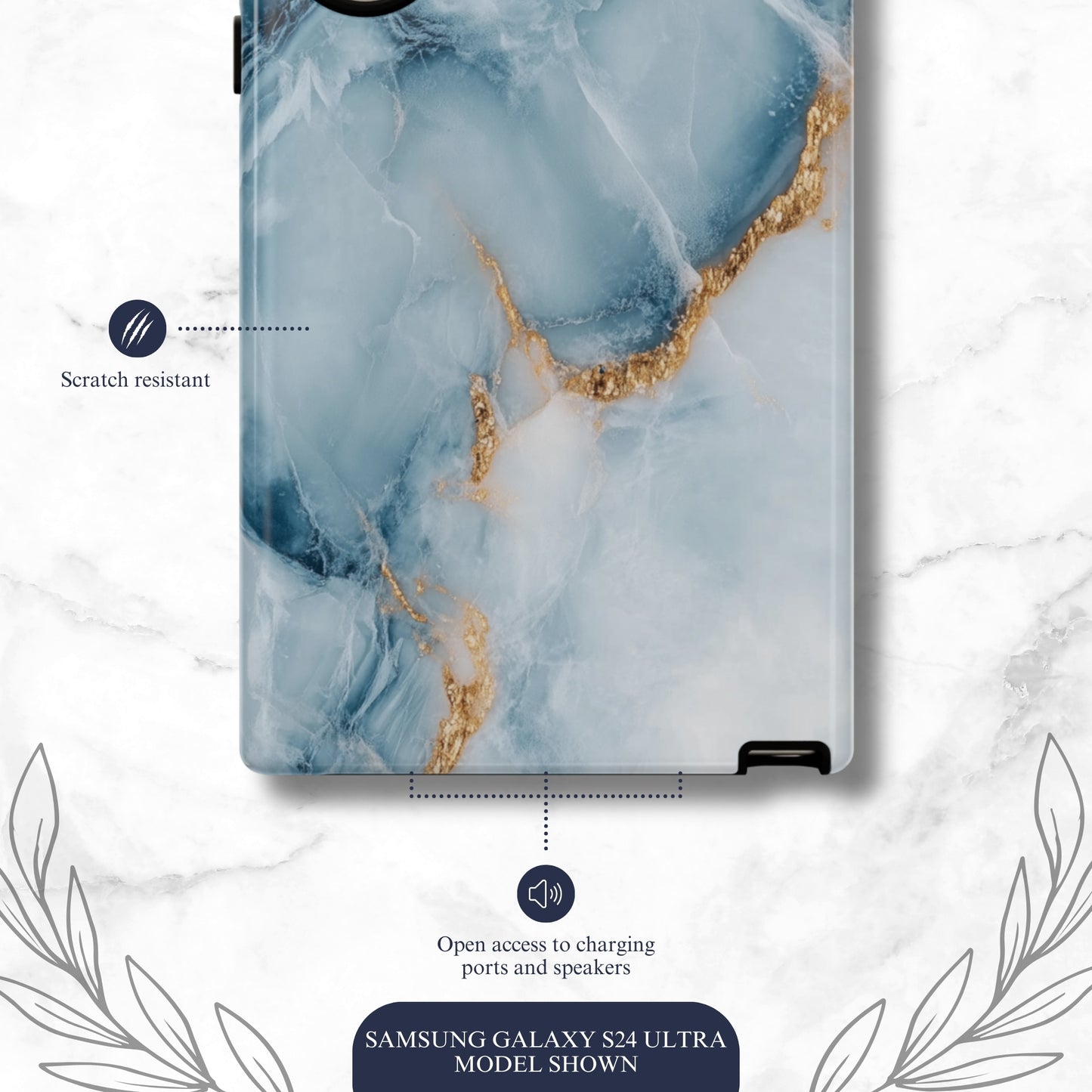 Glacier - Samsung Galaxy Case Phone Case-aesthetic phone case-shockproof phone case-cute phone case-designer phone case-elegant phone case-luxury phone case-phone accessories-fashion accessory