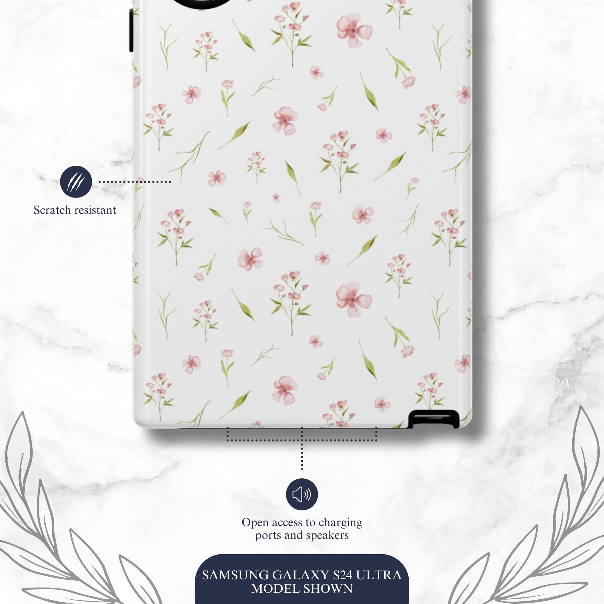 Gentle Wish - Samsung Galaxy Case Phone Case-aesthetic phone case-shockproof phone case-cute phone case-designer phone case-elegant phone case-luxury phone case-phone accessories-fashion accessory