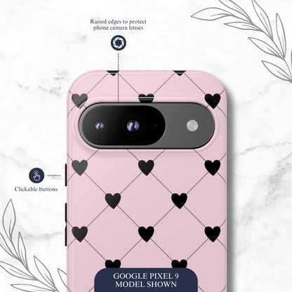 Love Quilt - Google Pixel Case Phone Case-aesthetic phone case-shockproof phone case-cute phone case-designer phone case-elegant phone case-luxury phone case-phone accessories-fashion accessory