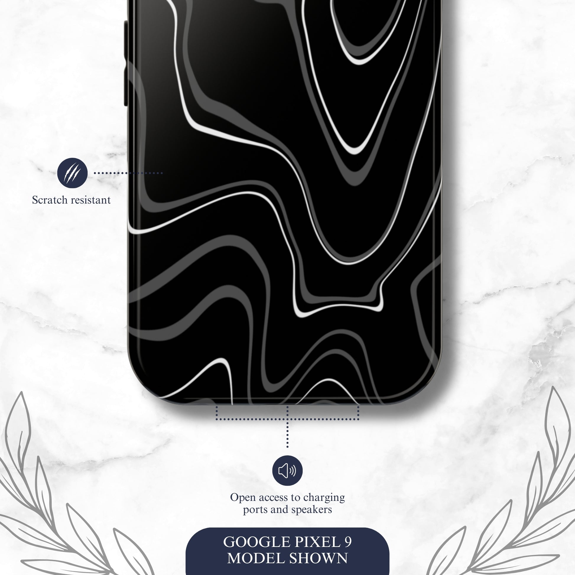 Night Threads - Google Pixel Case Phone Case-aesthetic phone case-shockproof phone case-cute phone case-designer phone case-elegant phone case-luxury phone case-phone accessories-fashion accessory