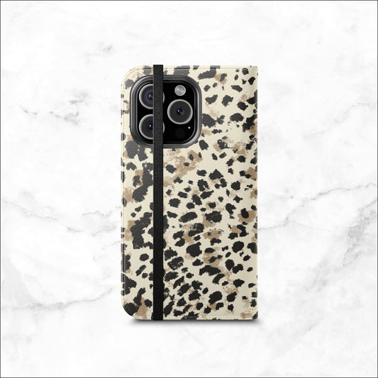 Morning Rush - iPhone Flip Case Wallet, Leather Folio Case Phone Case-aesthetic phone case-shockproof phone case-cute phone case-designer phone case-elegant phone case-luxury phone case-phone accessories-fashion accessory